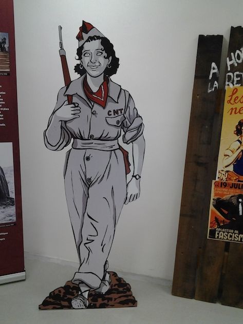 Milicienne de Bruno Loth