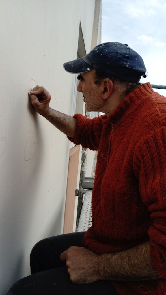 Transcrire sur le mur