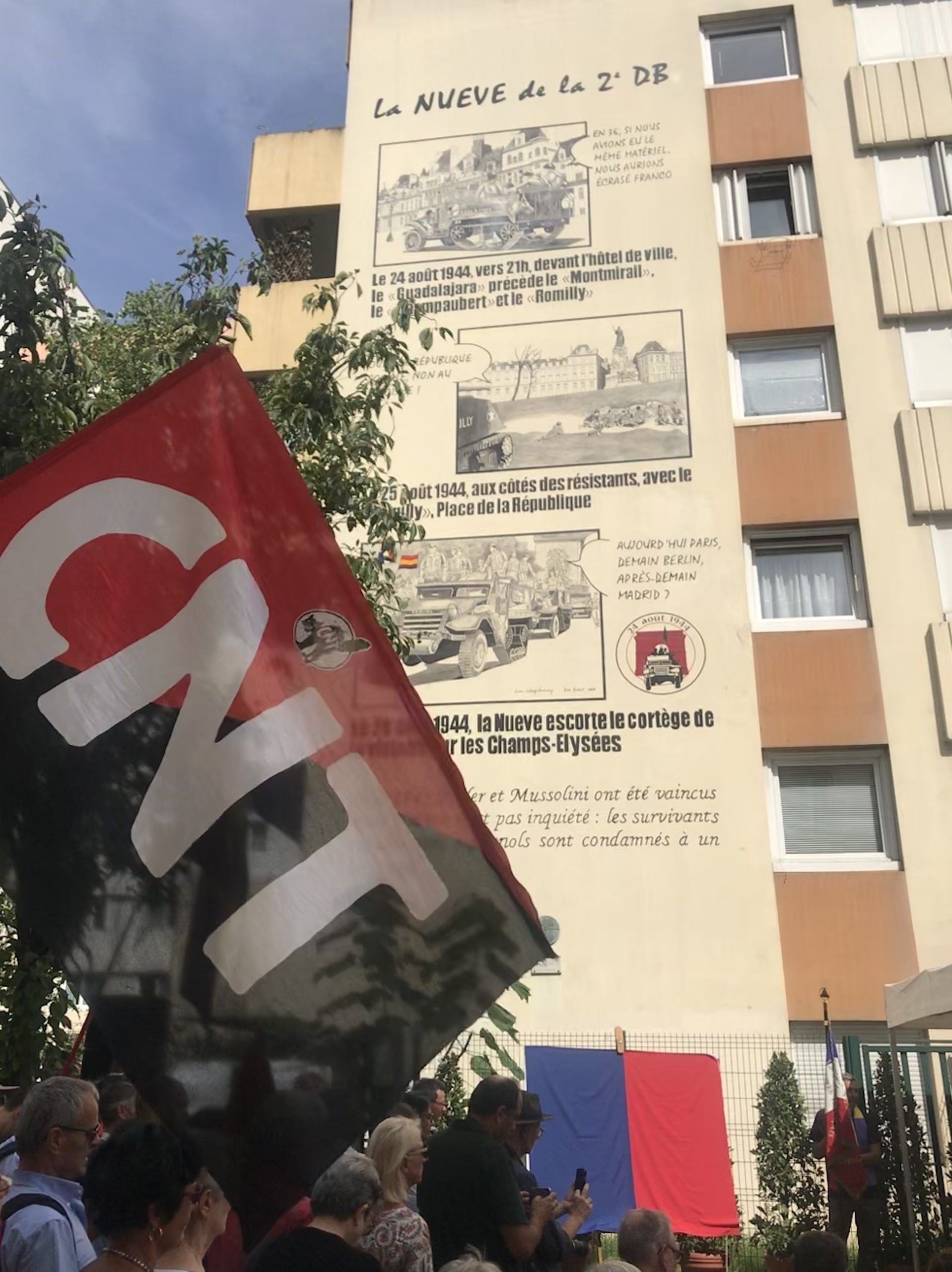 24 08 2019 inauguration de la fresque rue Esquirol 75013