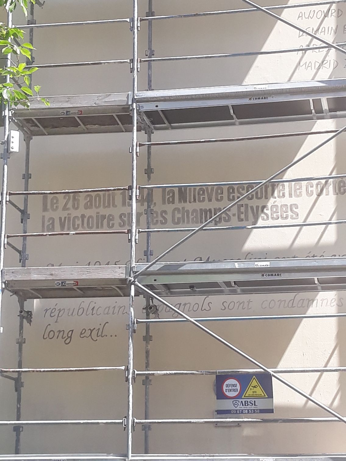 Premier fantôme de lettres 13 mai 2019