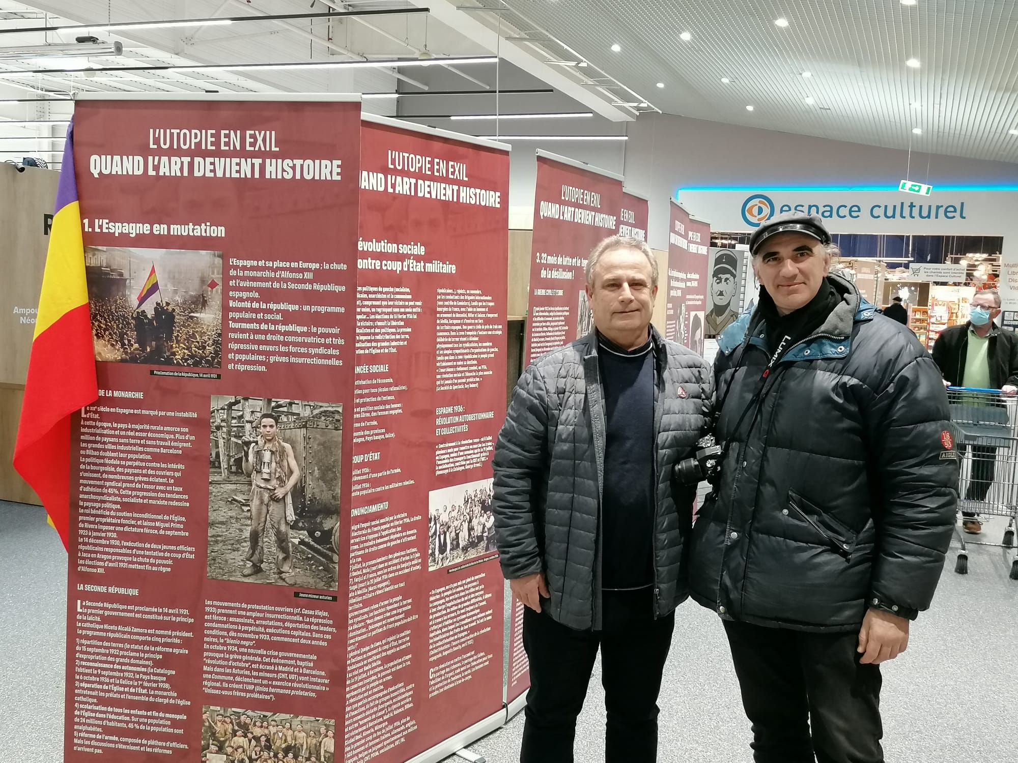 Jean- Marie Ciamporciero et Juan Chica-Ventura