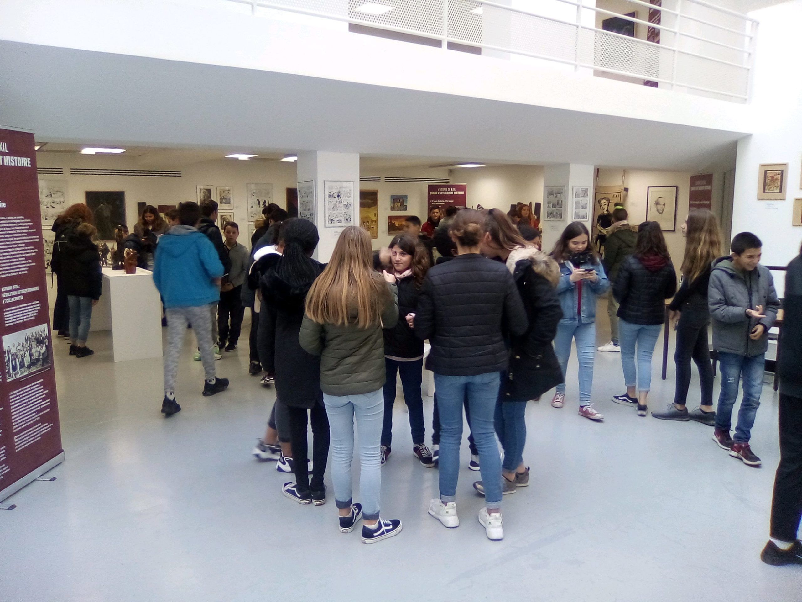 Les lycéens de Chartres (Eure et Loir, 28000)