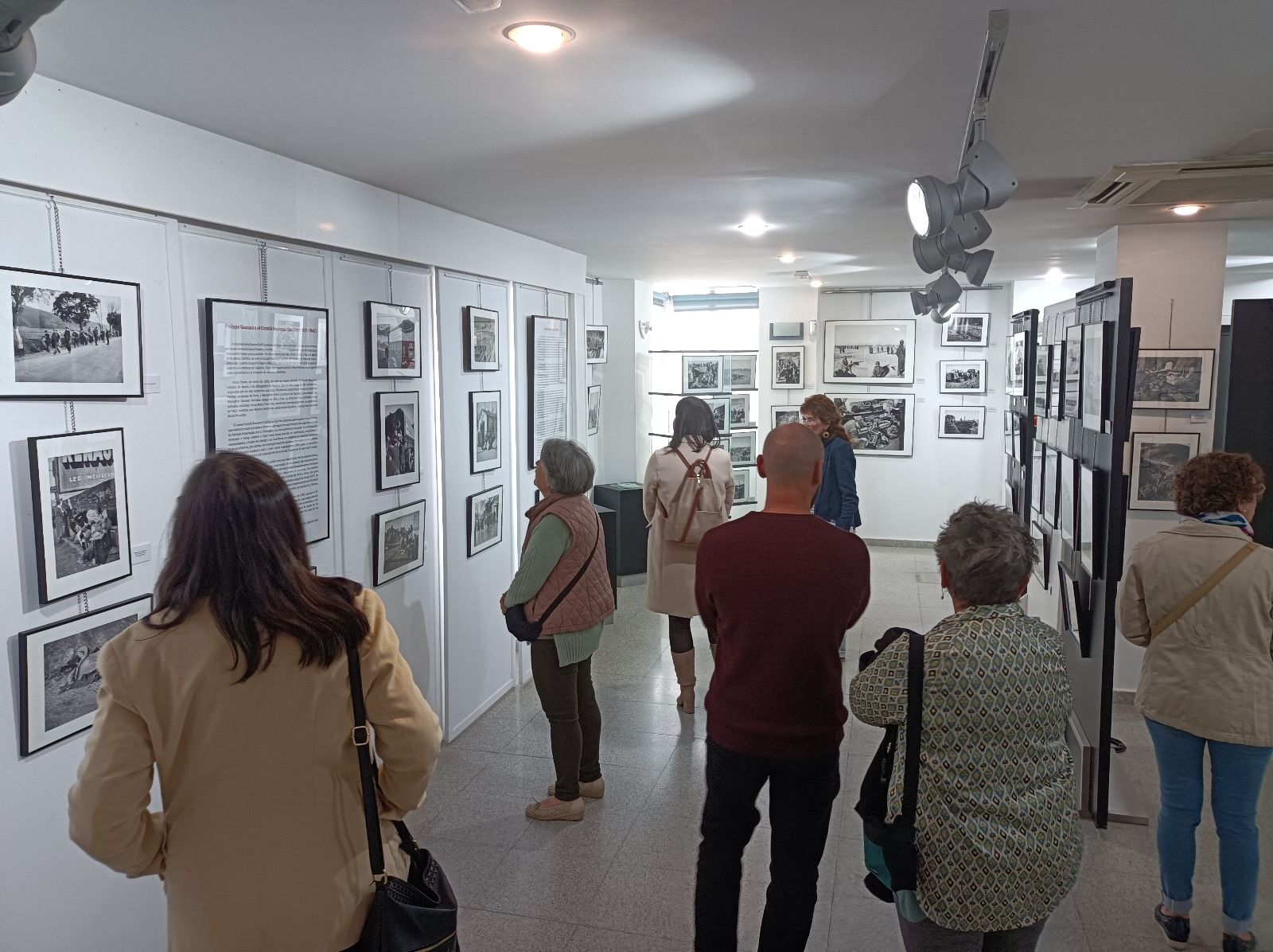 Exposicion Caminos del exilio en Soto del Real 2