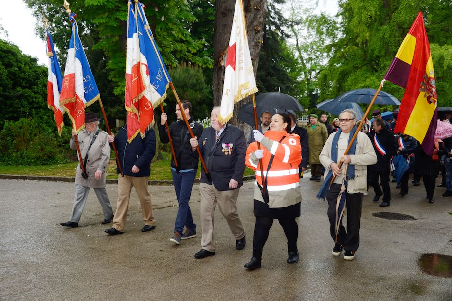 Arrivée au monument