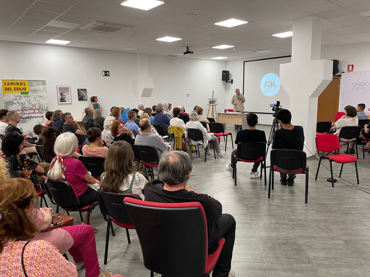 Un auditoire attentif