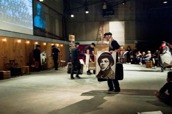 Miise en espace par Armand Gatti