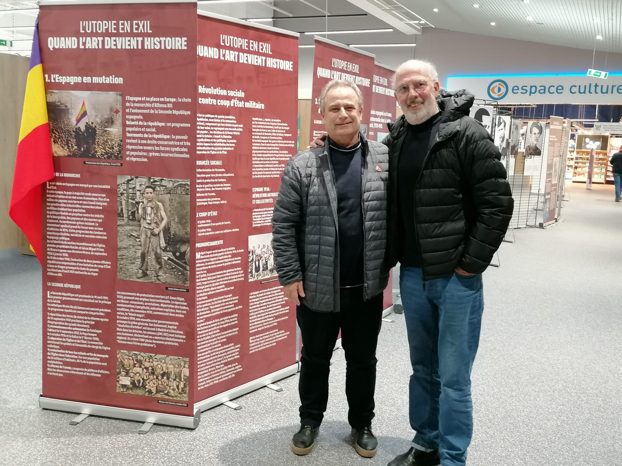 Jean- Marie Ciamporciero et Alberto Marquardt