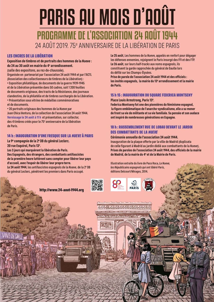 Programme 24 août 2019