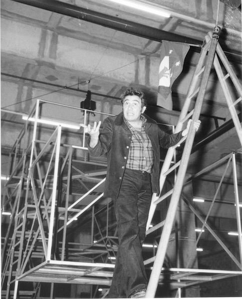 Dante dit Armand GATTI 1972 entrepôts Calberson Paris