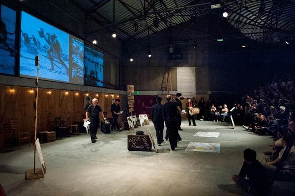 Miise en espace par Armand Gatti