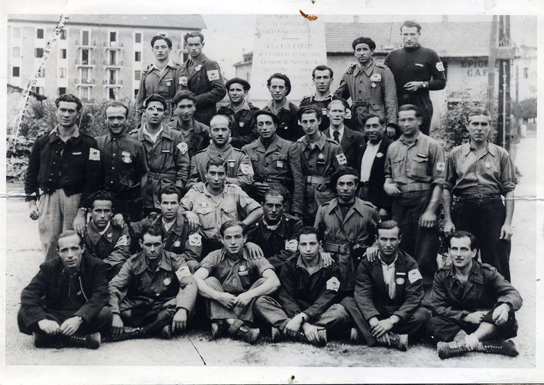 La section Ebro commandée par Miguel Vera maquis des Glières