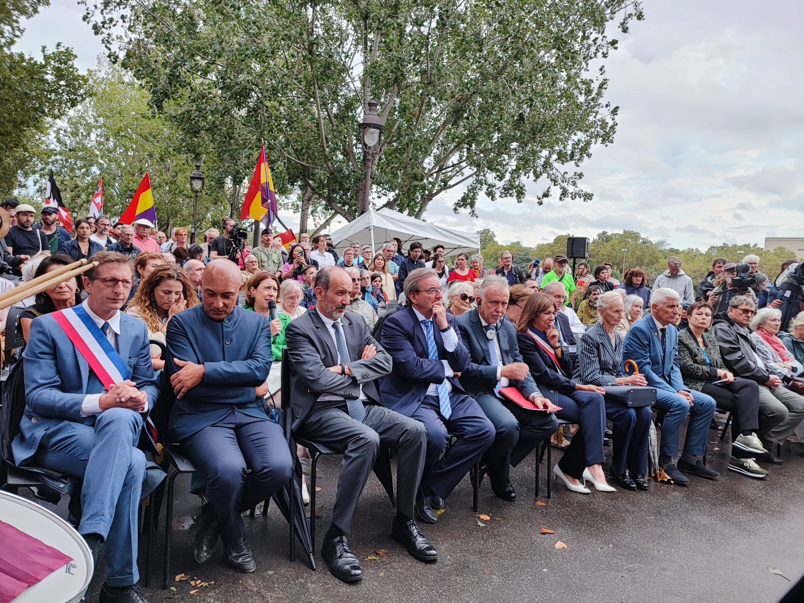 24 08 24 cérémonie officielle, La Nueve