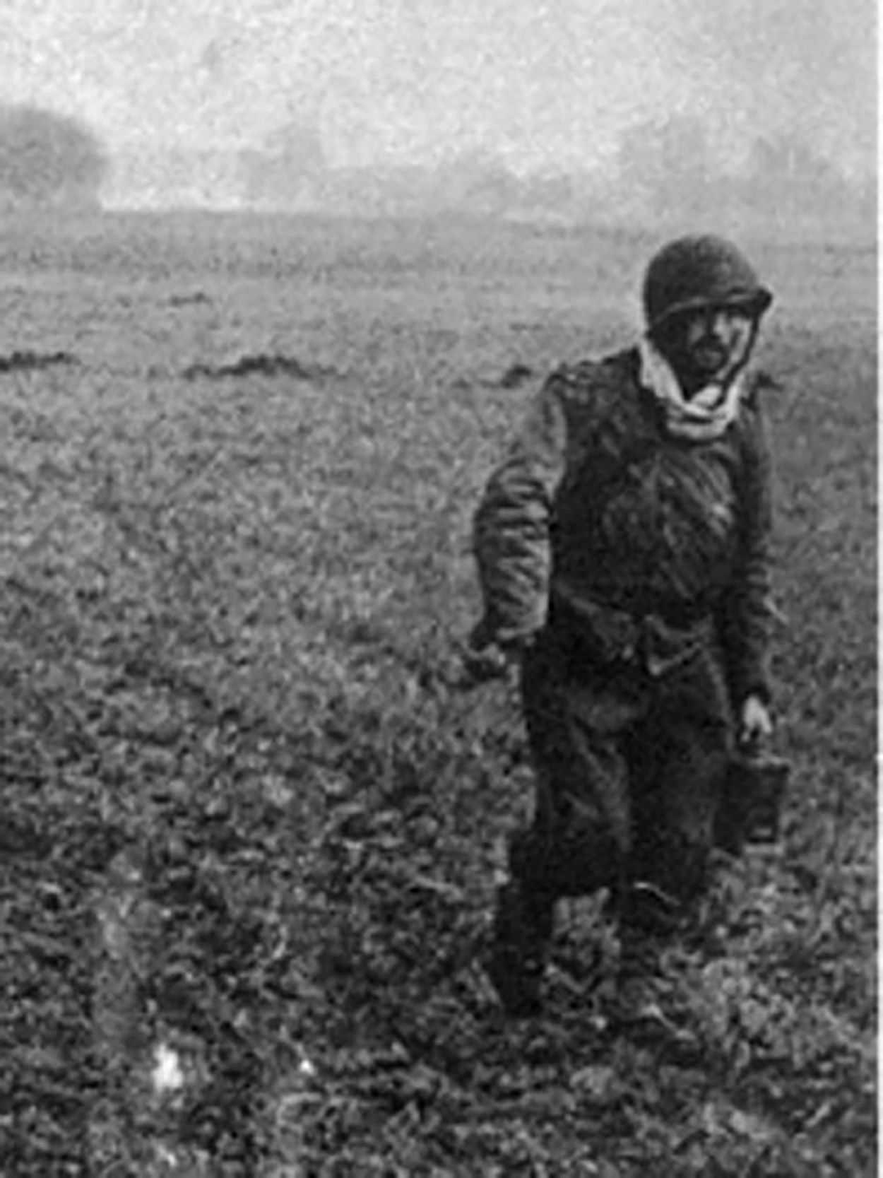 Faustino Solana en campagne