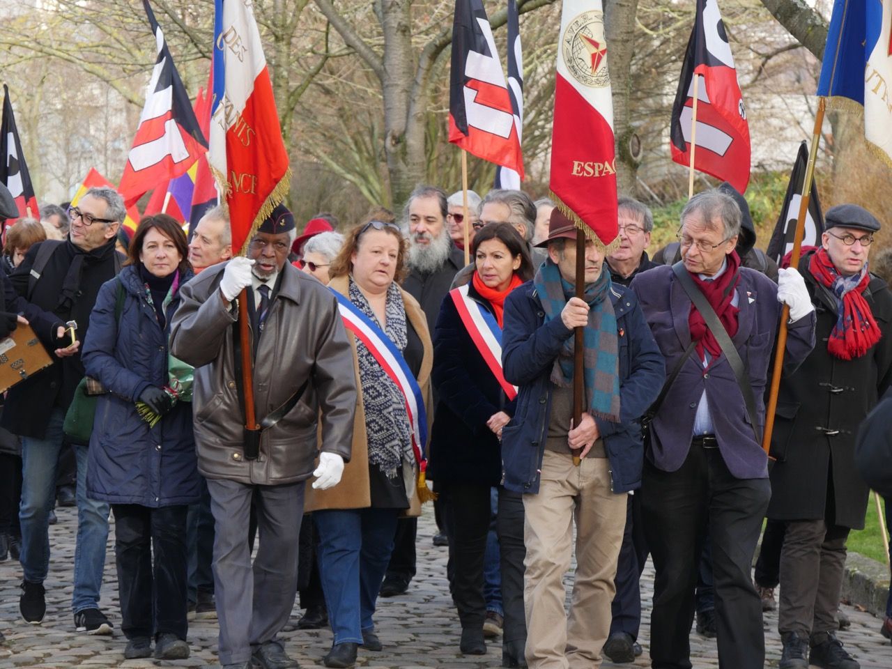 Cortège au Père Lachaise 09 fev 2019