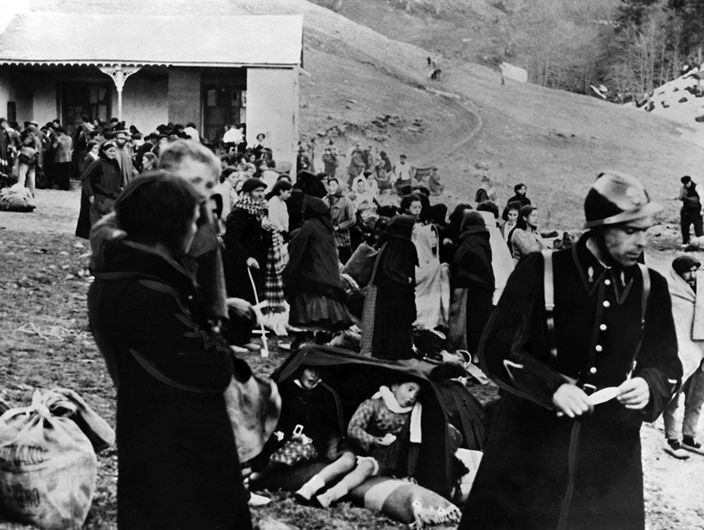 Sur les chemins de montagne