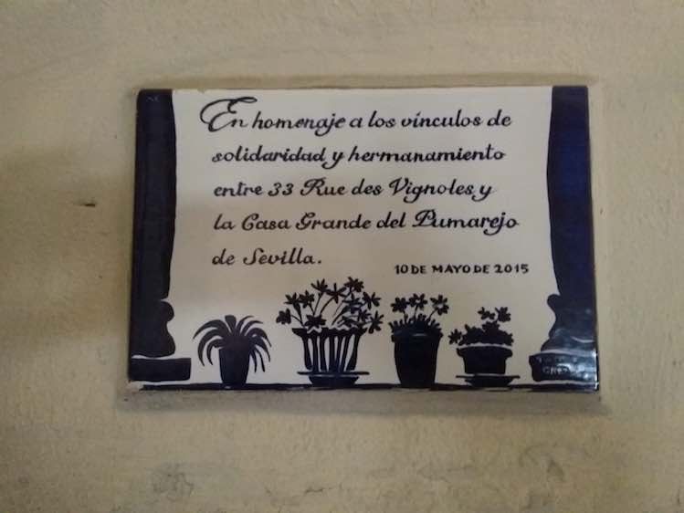 Casa Pumajero Plaque de jumelage