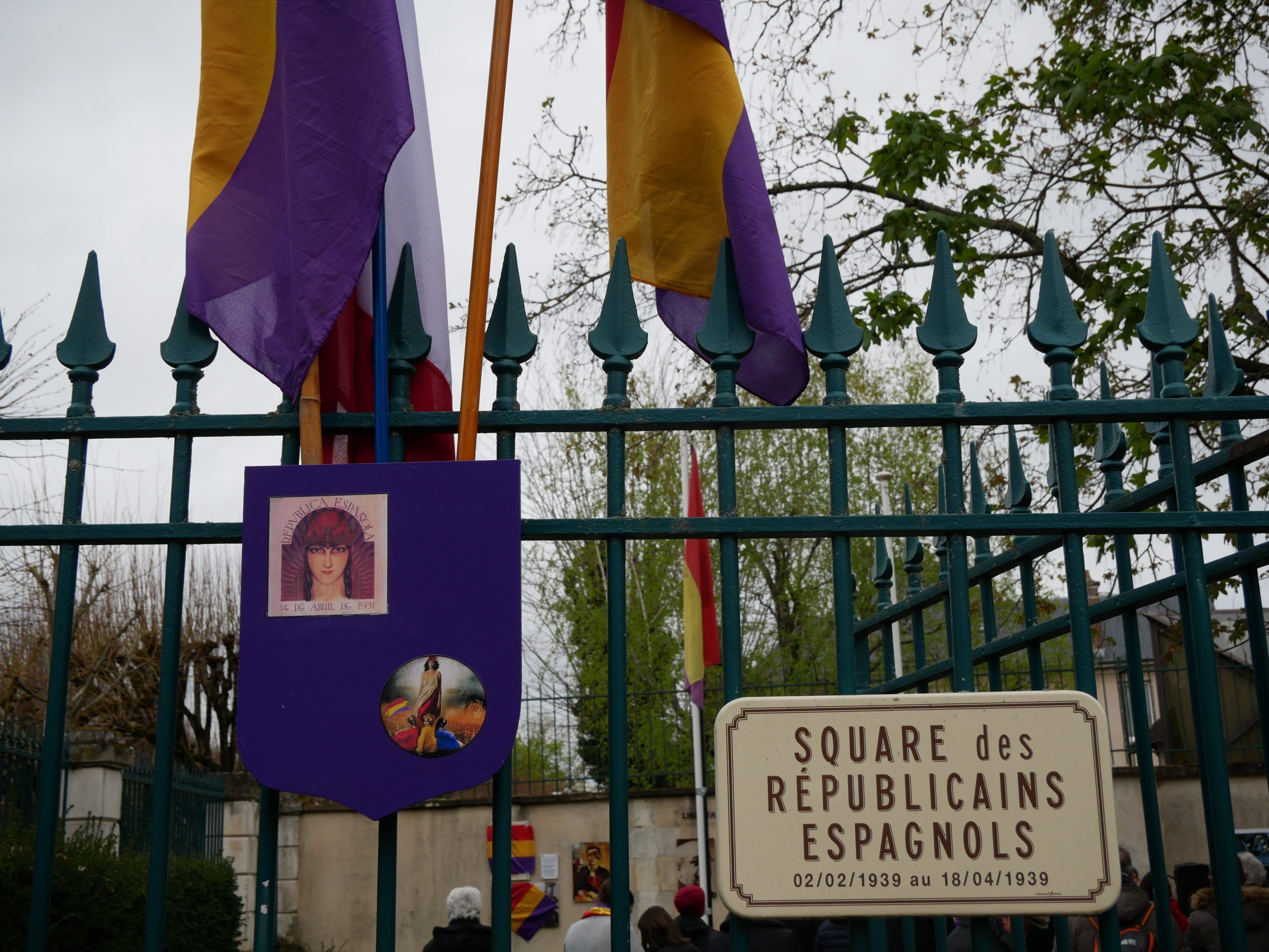 Square à Auxerre (Yonne)