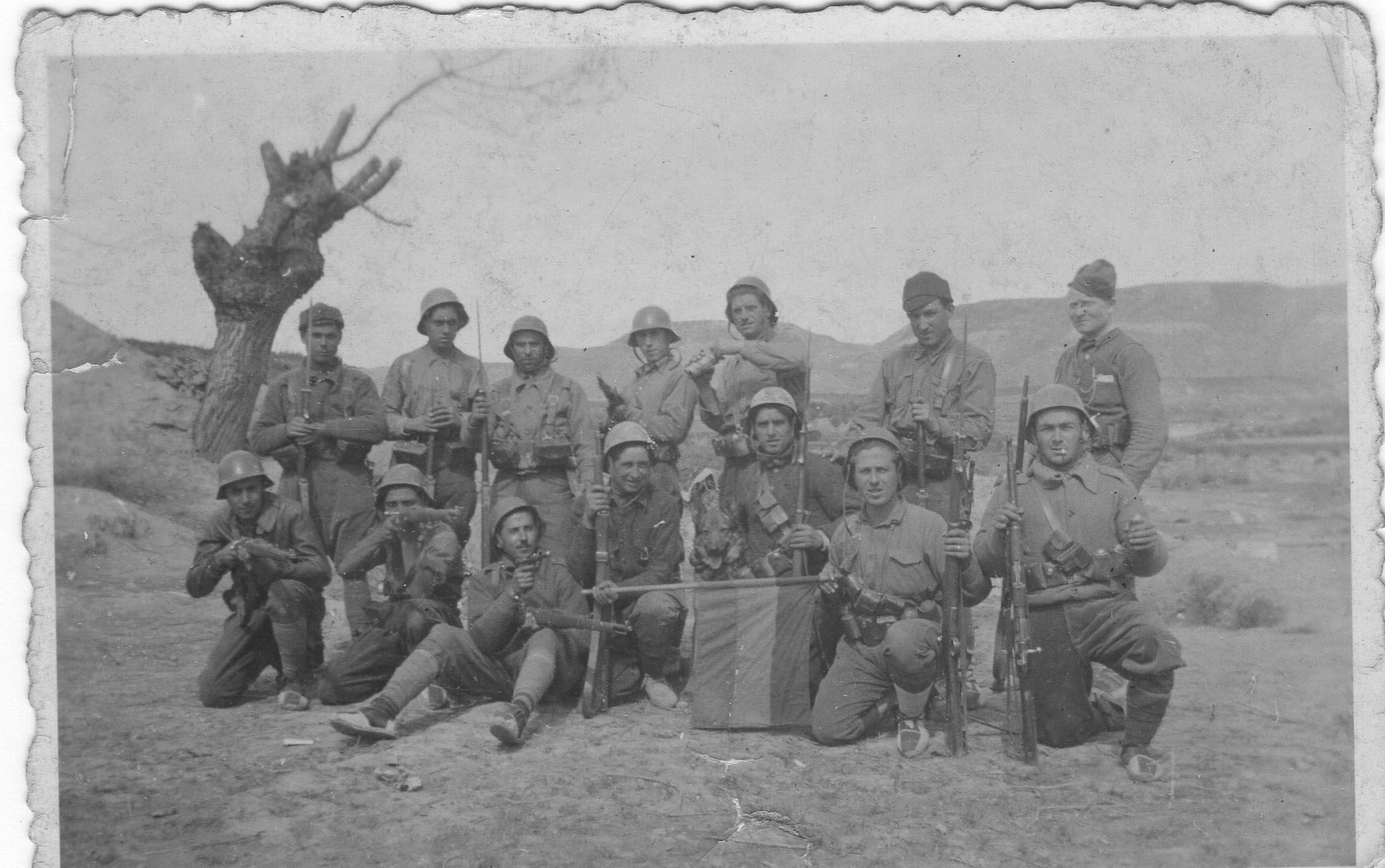 Sur le Front en Espagne