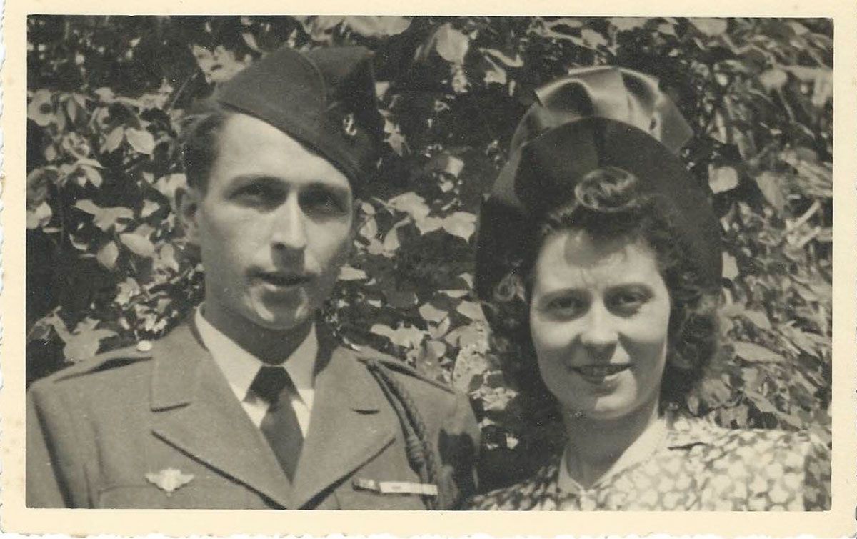 José Cortés et sa femme