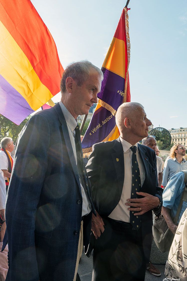 Le petit fils di gal Leclerc et le Gal Michel