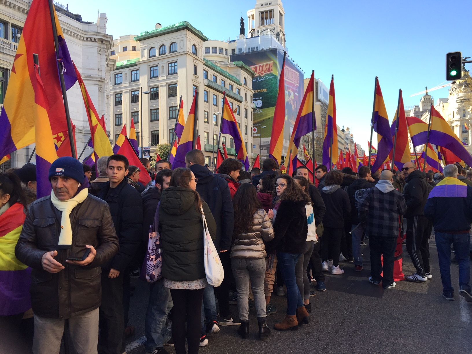 6 décembre, pas mal de jeunes dans la manifestation!