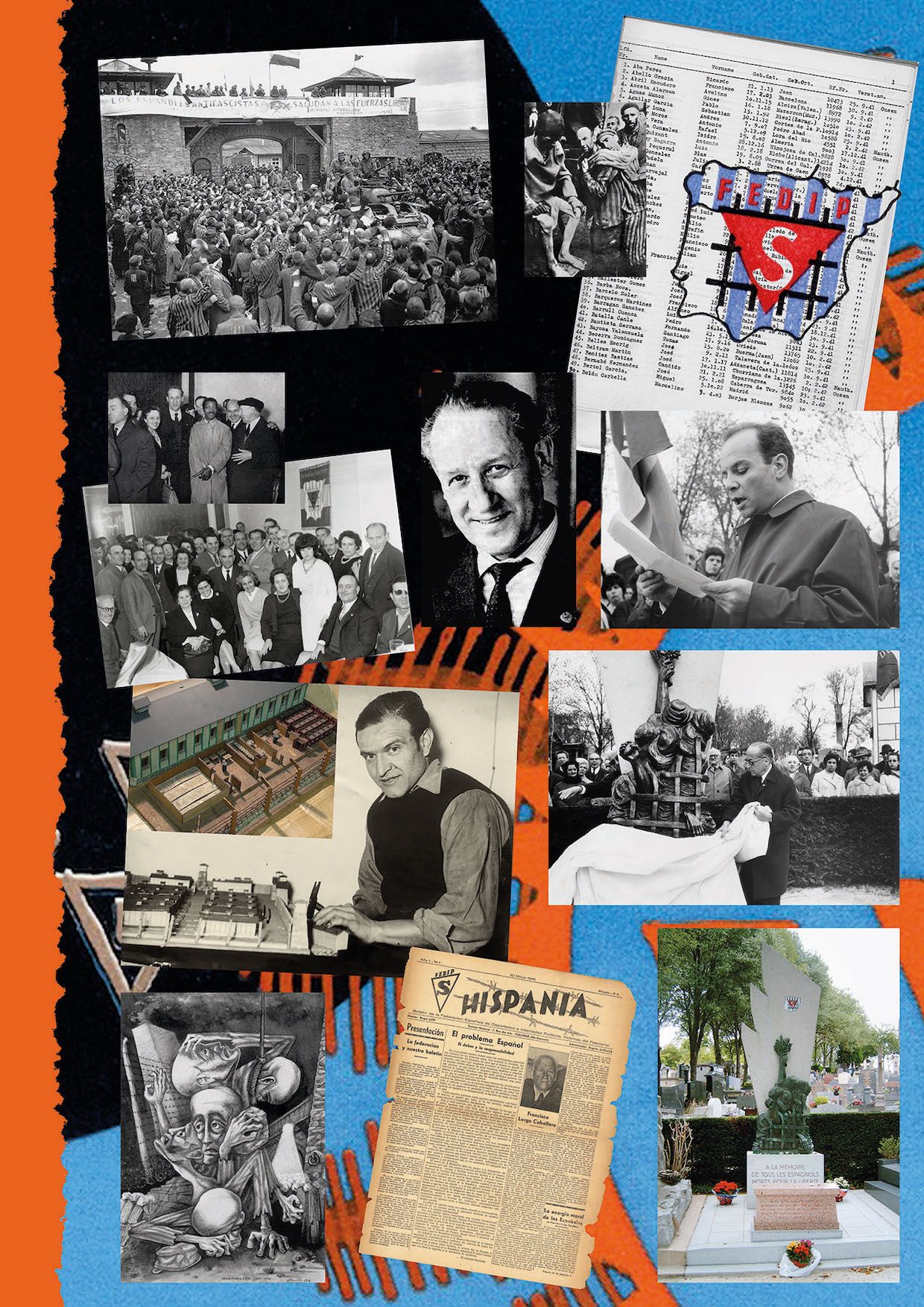 La déportation des Républicains espagnols