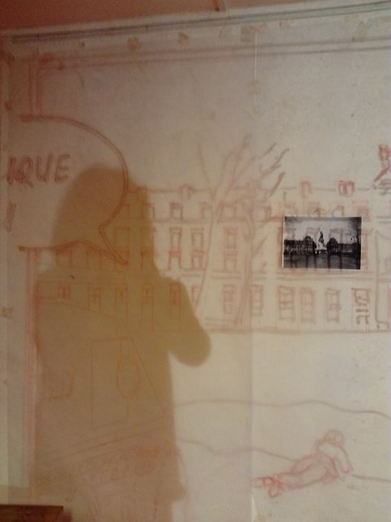 L'ombre de la photographe (avril 2019, atelier)