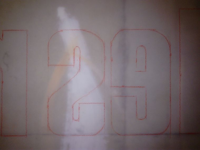 Aux belles lettres, (mai 2019, techniques sur le mur)