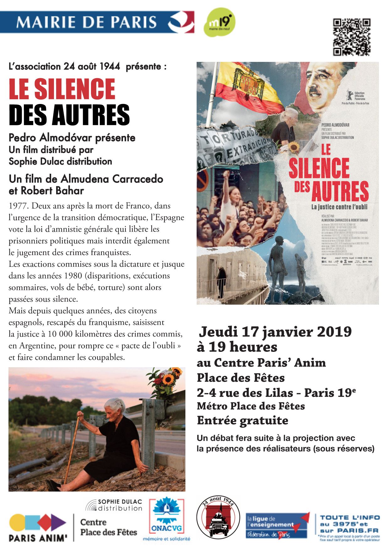 Affiche Le silence des autres