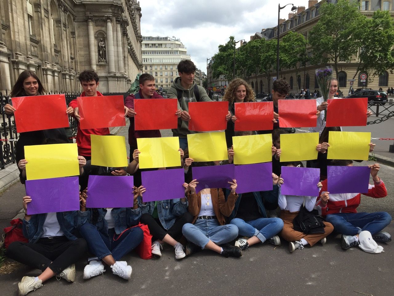 27 05 2019 les élèves du lycée Maison Alfort