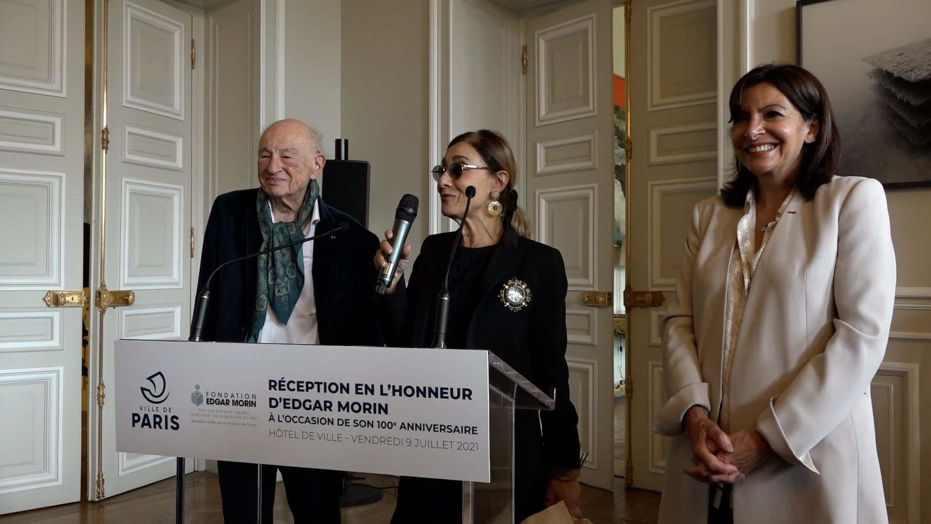 Sabah Abouessalam, émue pour l'Académie du Climat!