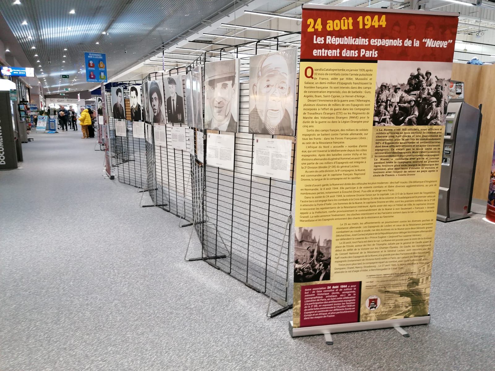 Une enfilade de portraits