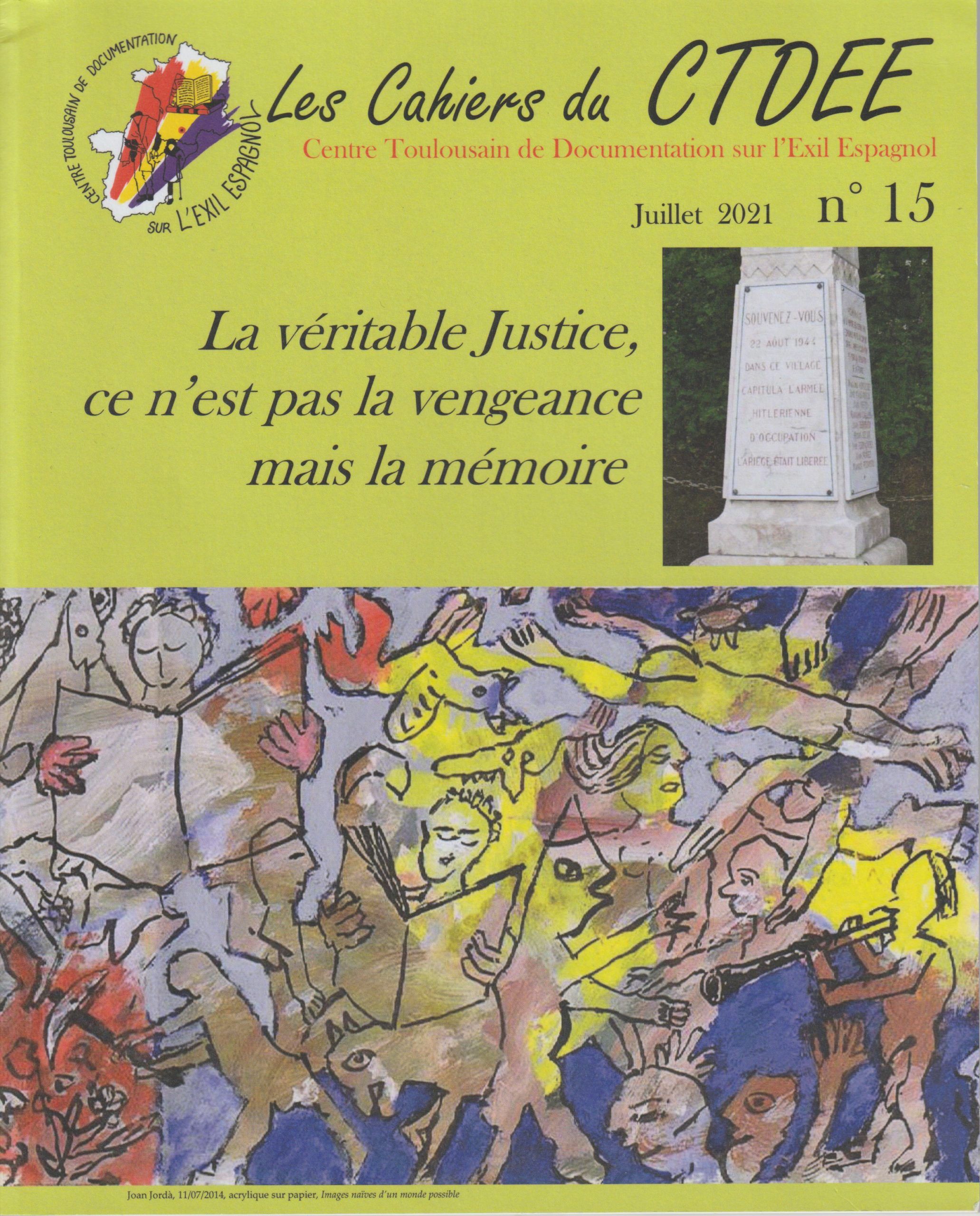 La véritable justice ce n'est pas la vengeance mais la mémoire
