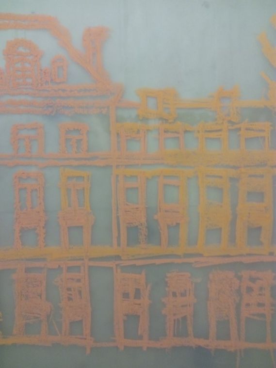 Détails d'immeuble, (mai 2019, local rue Esquirol)