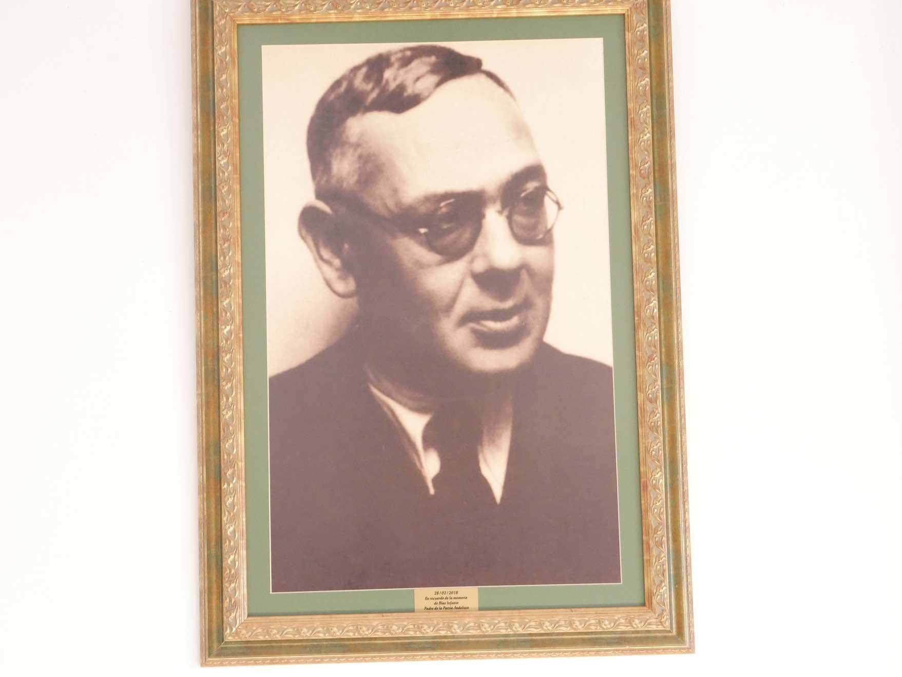 Portrait de Blas Infante père de l'Andalousie