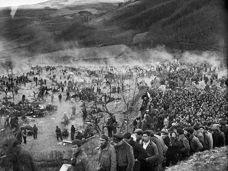 Camp provisoire del Sendeo (Prats de Mollo)©Philippe Gaussot
