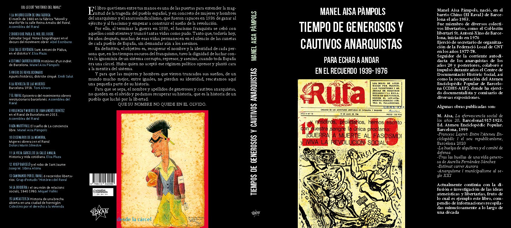 Tiempo de generosos y cautivos anarquistas 1939-1976