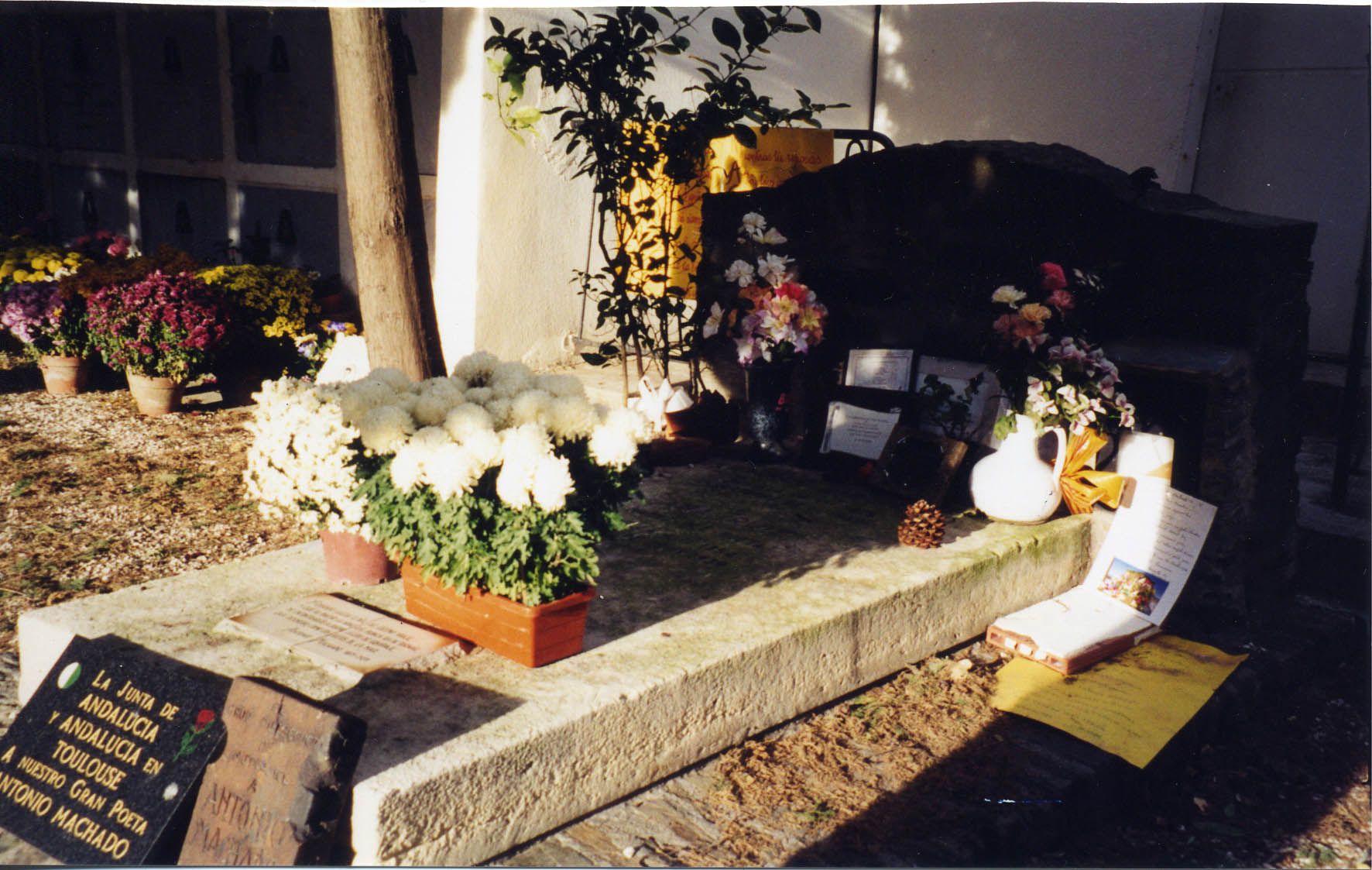 Tombe d'Antonio Machado, Collioure (PO)