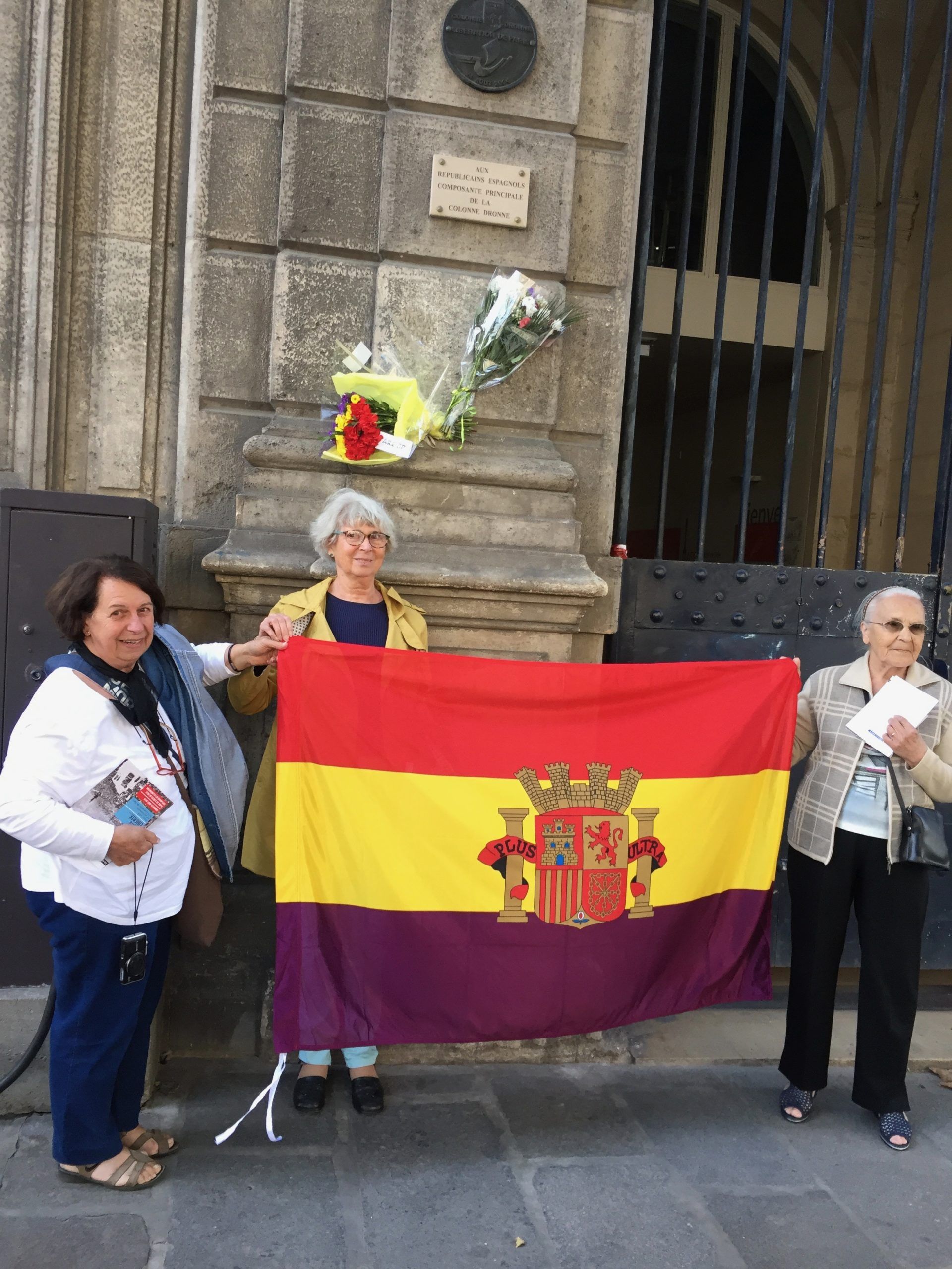 Mar Y luz Cariño- Lopez, Marie-José Cortes & Teresa Campos, 25 août 2018