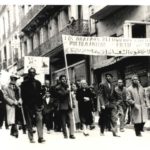 Manifestation des exilés espagnols à Oran 1er mai 1946