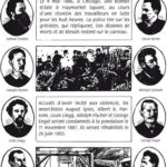 les militants anarchistes assassinés le 11 novembre 1887
